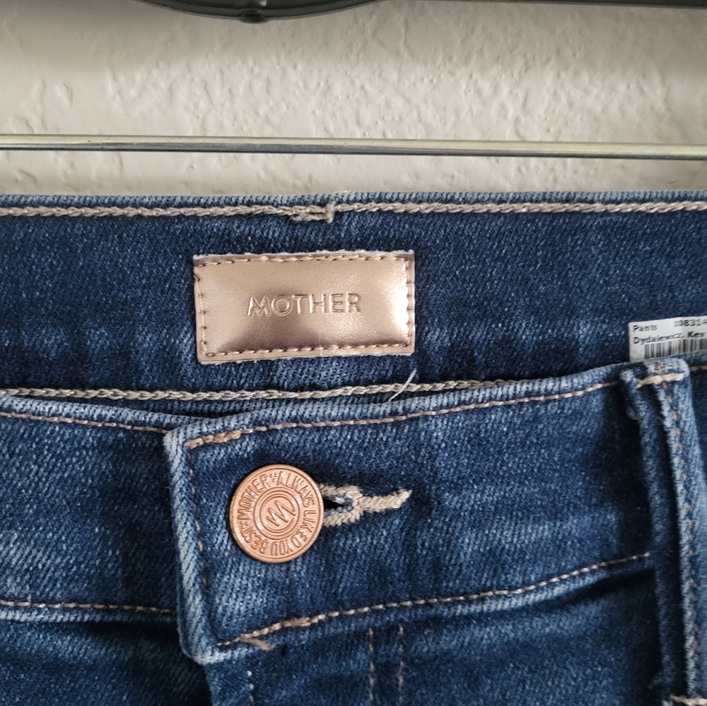 MOTHER High Rise Blue Jeans - Picture 6 of 11